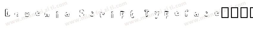 Lovenia Script Typeface字体转换